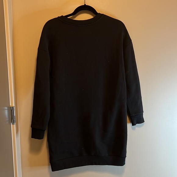 Twik Black Sweatshirt dress Size Small - Picture 5 of 5